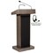 Oklahoma Sound Oklahoma Sound Orator Lectern with Wireless Headset Mic, Ribbonwood 800X-RW/LWM-7 - alternate 1